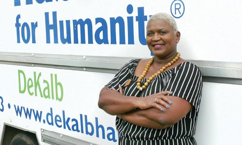Habitat for Humanity has named a new executive director Sharon Steele 