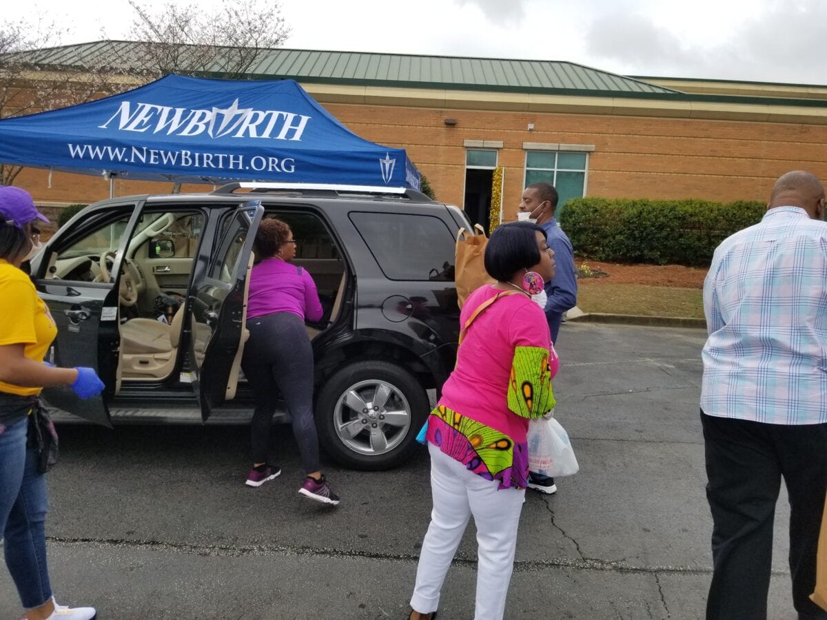 New Birth Missionary Baptist Church Provides Free Food During COVID-19 ...