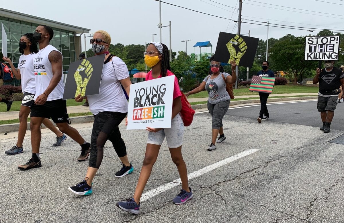 Hundreds Join Naacp Dekalbs “we March For Justice” June 27 2020 On Common Ground News 24 4830