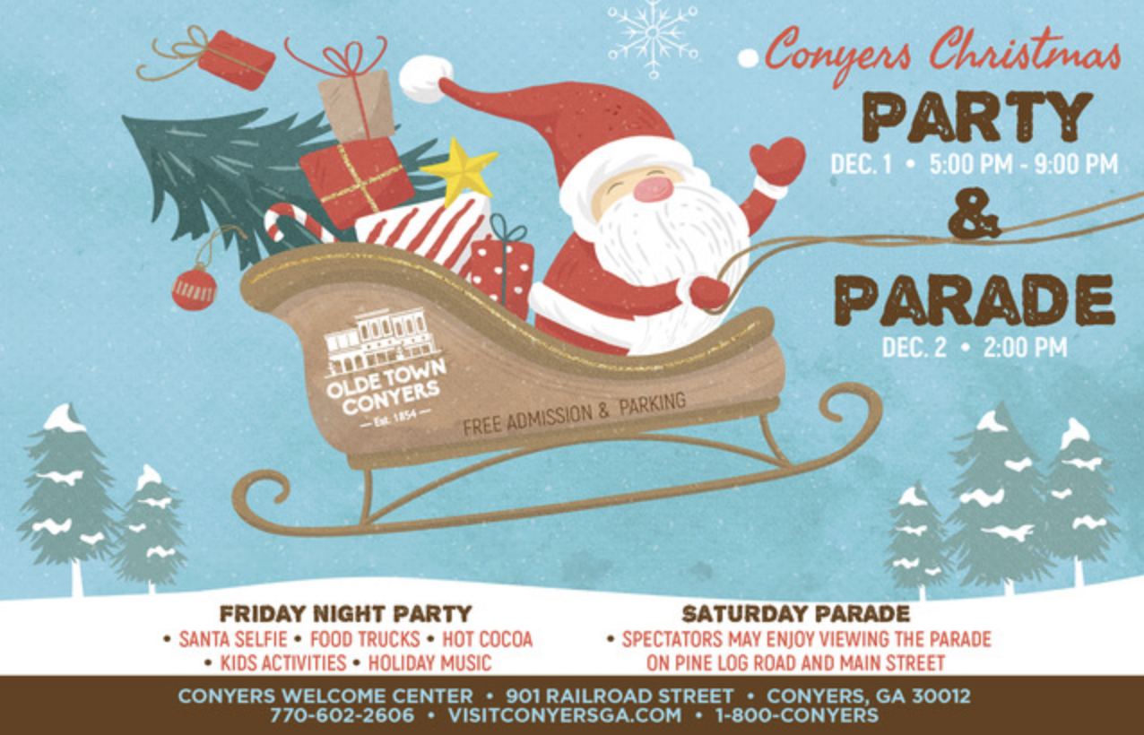 Olde Town Christmas Party, Rockdale tree lighting + holiday parade set