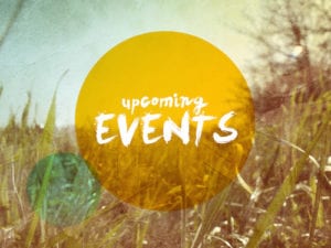 upcoming events