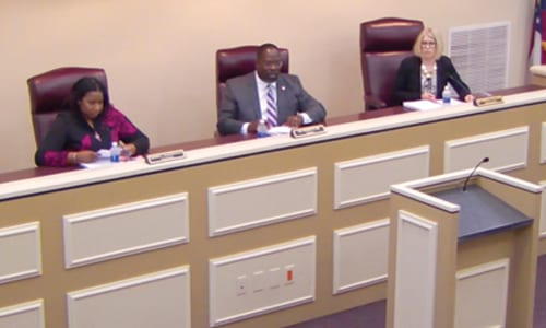 The Rockdale Board of Commissioners unanimously rescinded its contract on Feb. 13 for Greenhood Industries to conduct a feasibility study for mandatory uniform trash pickup and recycled household grease services.