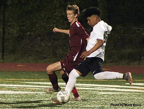 Clarkston High School player Eduardo Dimas. Photo by Mark Brock