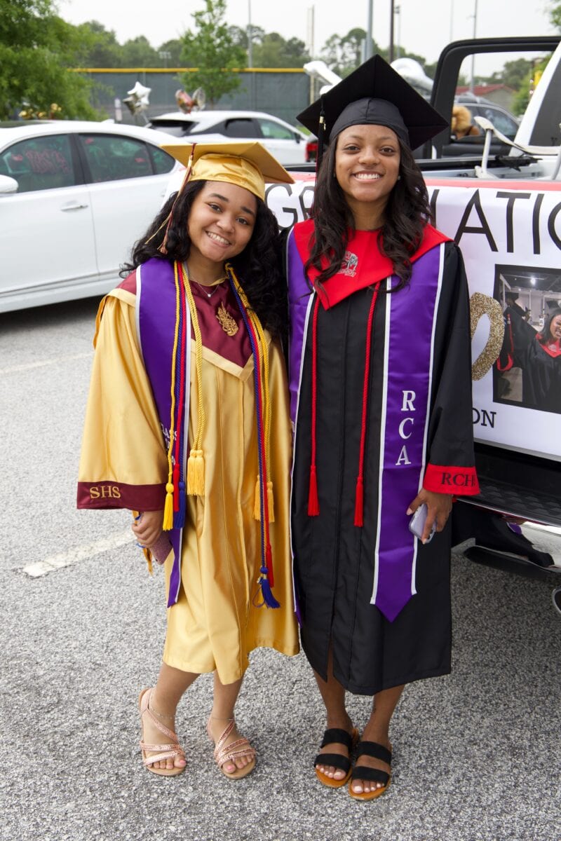 Rockdale County celebrates parade, drive-in graduation for the Class of