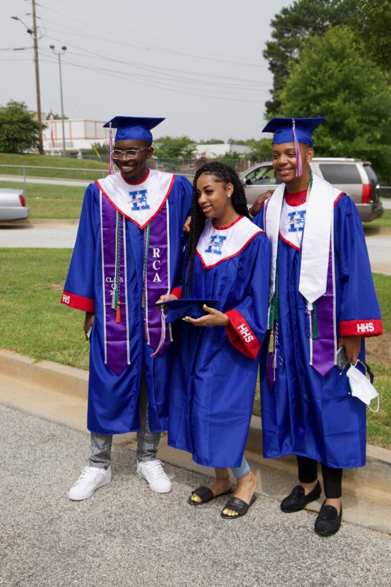 Rockdale County celebrates parade, drive-in graduation for the Class of