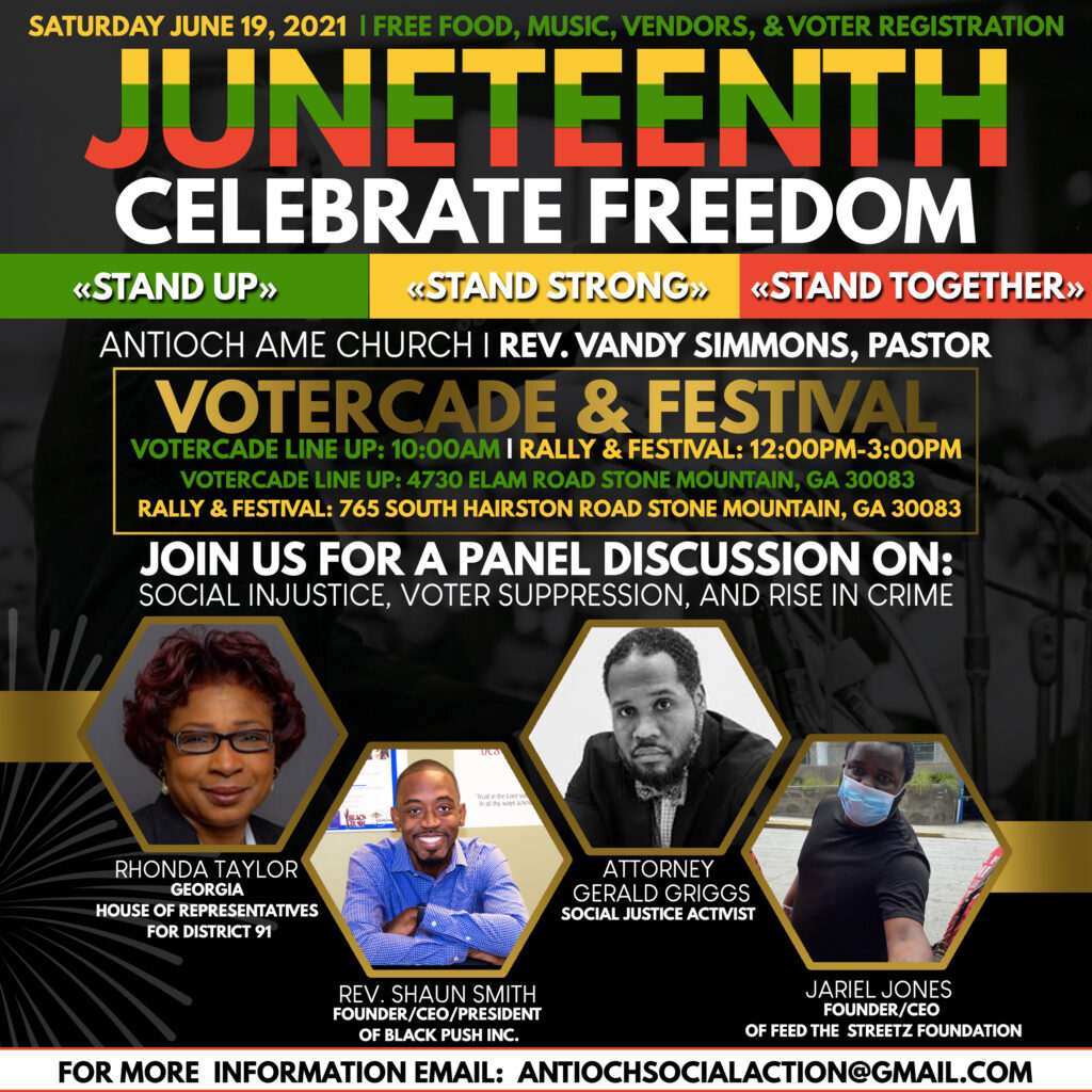 AME churches in metro Atlanta’s East District take lead in Juneteenth ...