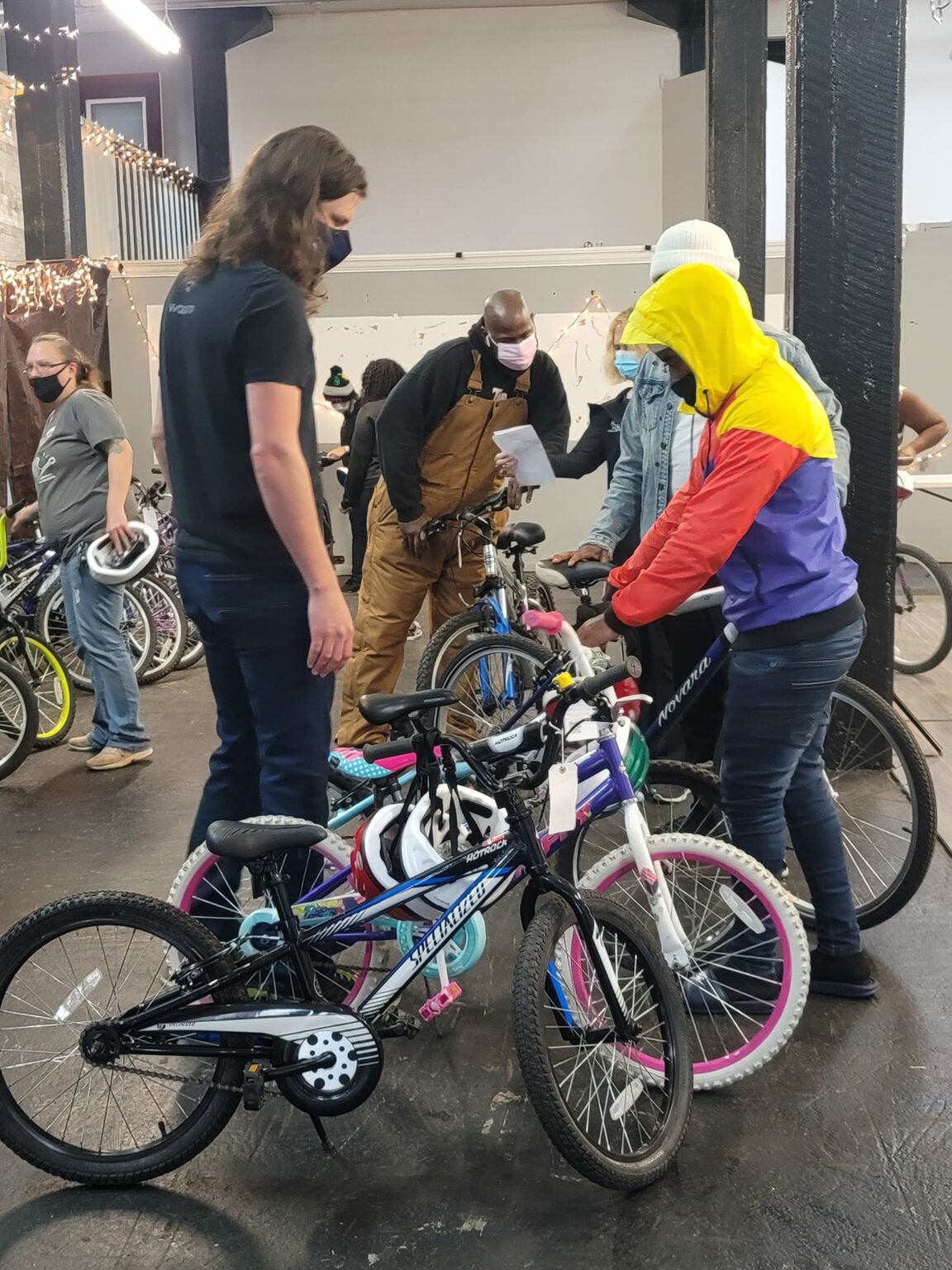 238 Rockdale County kids received free   bikes for the Holidays