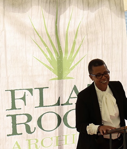 Flat-Rock-Archives-Reopening_Revonda-Cosby-AMHAA-and-Kelly-Jordan-AMHAA_Small-File-Size