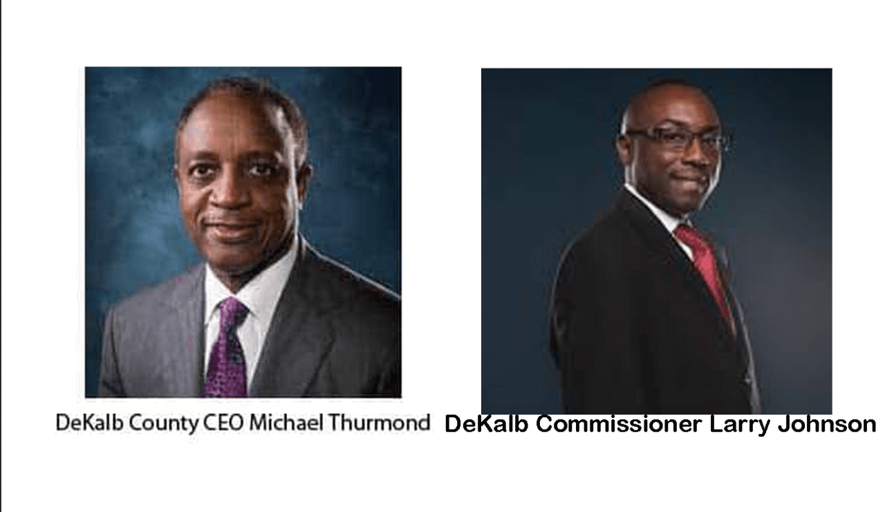 DeKalb County CEO Michael Thurmond, Commissioner Larry Johnson attend White House Communities in Action