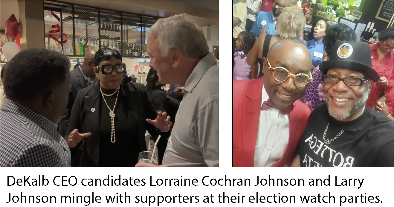 Top DeKalb County CEO candidates hosts watch parties 05.21.2024 - On ...