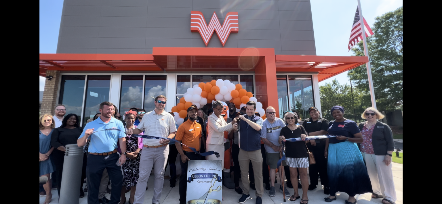 Whataburger opens in Conyers, celebrates ribbon-cutting ceremony