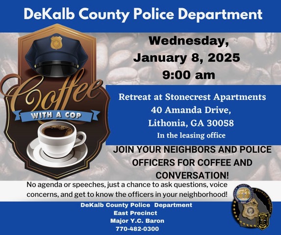 DeKalb County Police Department sets Town Hall talks, rolls out new Mobile Precinct – On Common Ground News