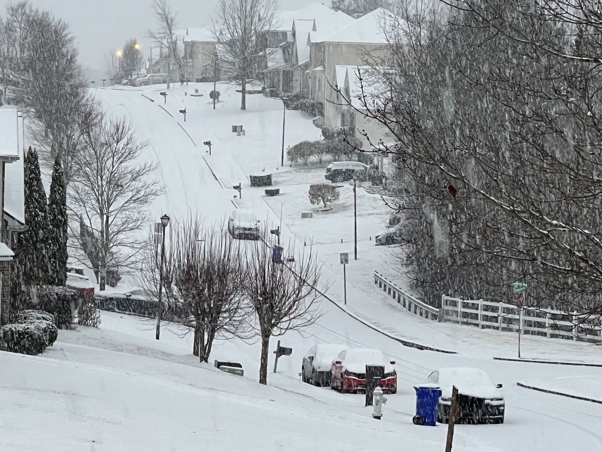 A blanket of snow in Rockdale County, GA On Common Ground News 24/7
