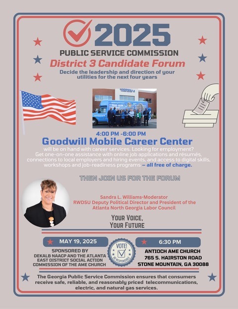 Meet Georgia’s PSC candidates at May 19 forum, in-person forun will be available online – On Common Ground News