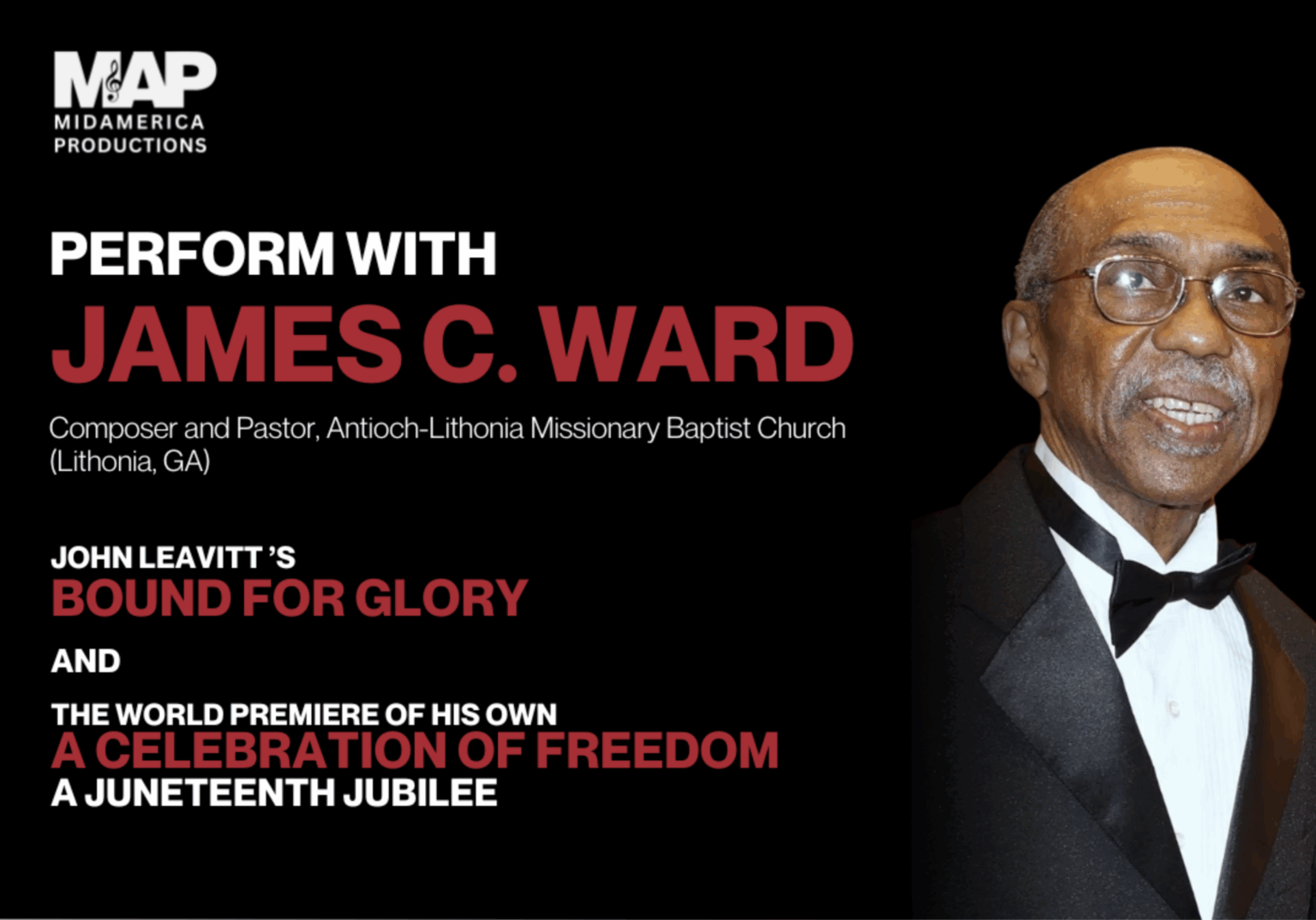 Sing with Pastor James C. Ward and Antioch-Lithonia Church at Carnegie Hall, get details on the NYC trip