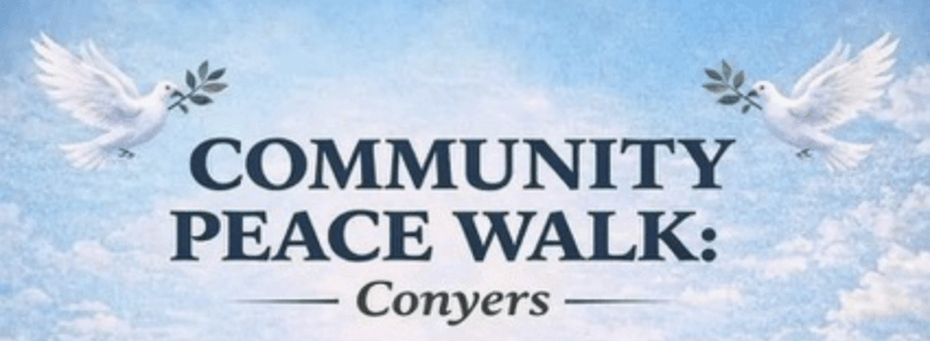 Promoting Peace: Community Peace Walk in Conyers set Saturday, April 11