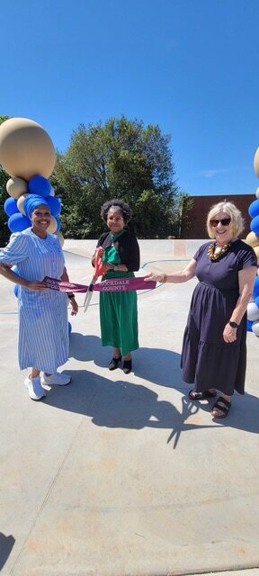Skate Park Ribbon Cutting