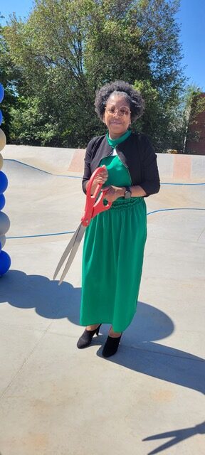Skatepark Ribbon Cutting