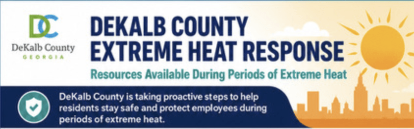DeKalb County launches extreme heat plan, free pool admissions, cooling centers, drinking water and more