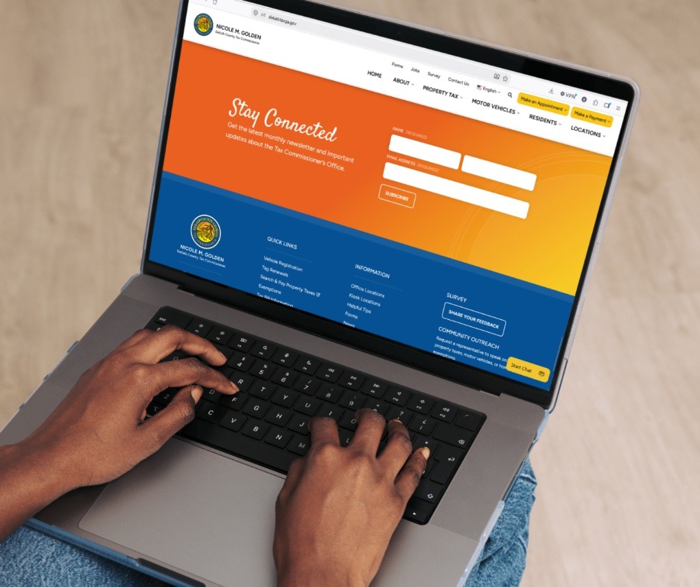DeKalb County tax office website gets new .gov domain name
