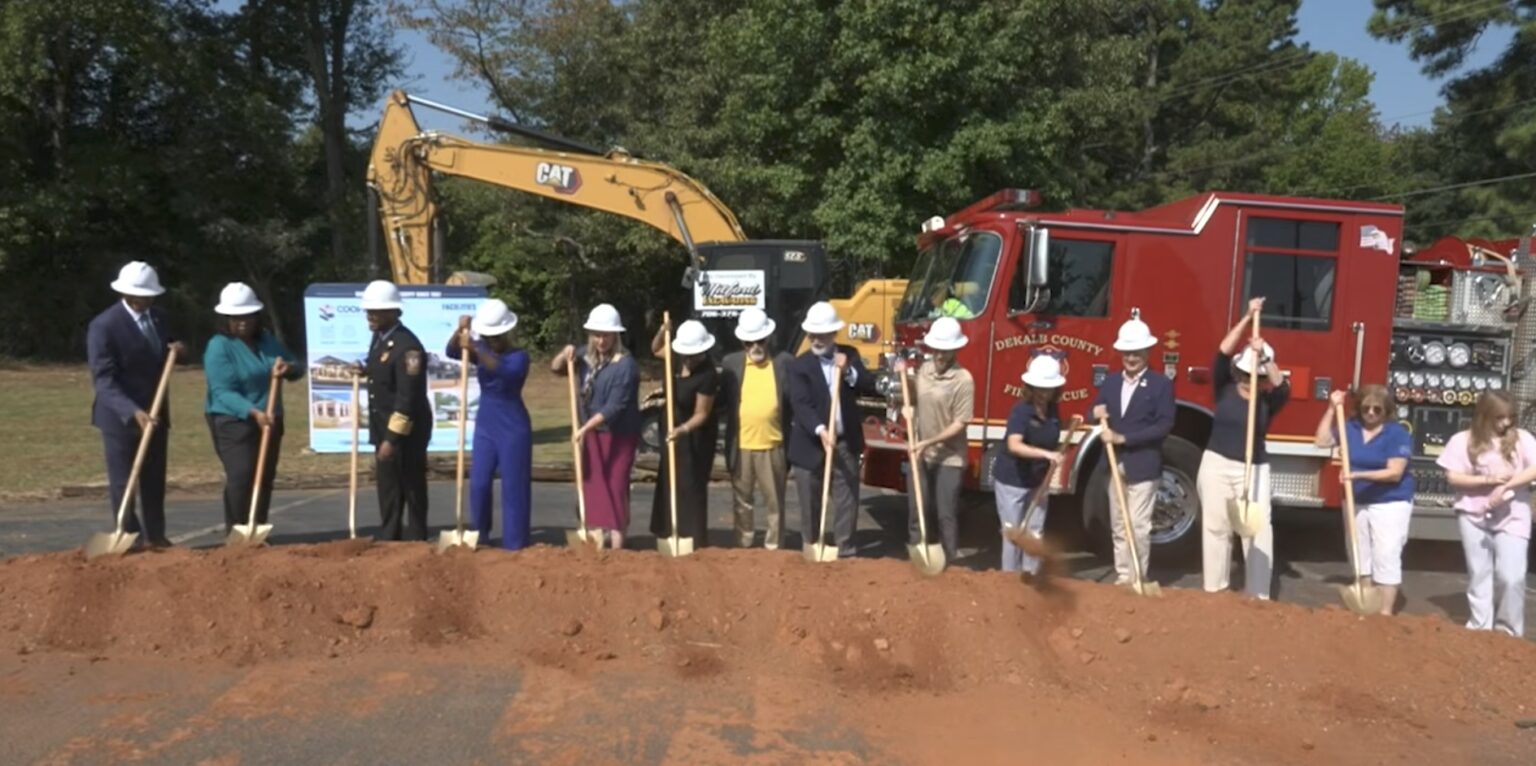 DeKalb County breaks ground on $10.5M Fire Station No. 5, SPLOST facility to replace aged Tucker station