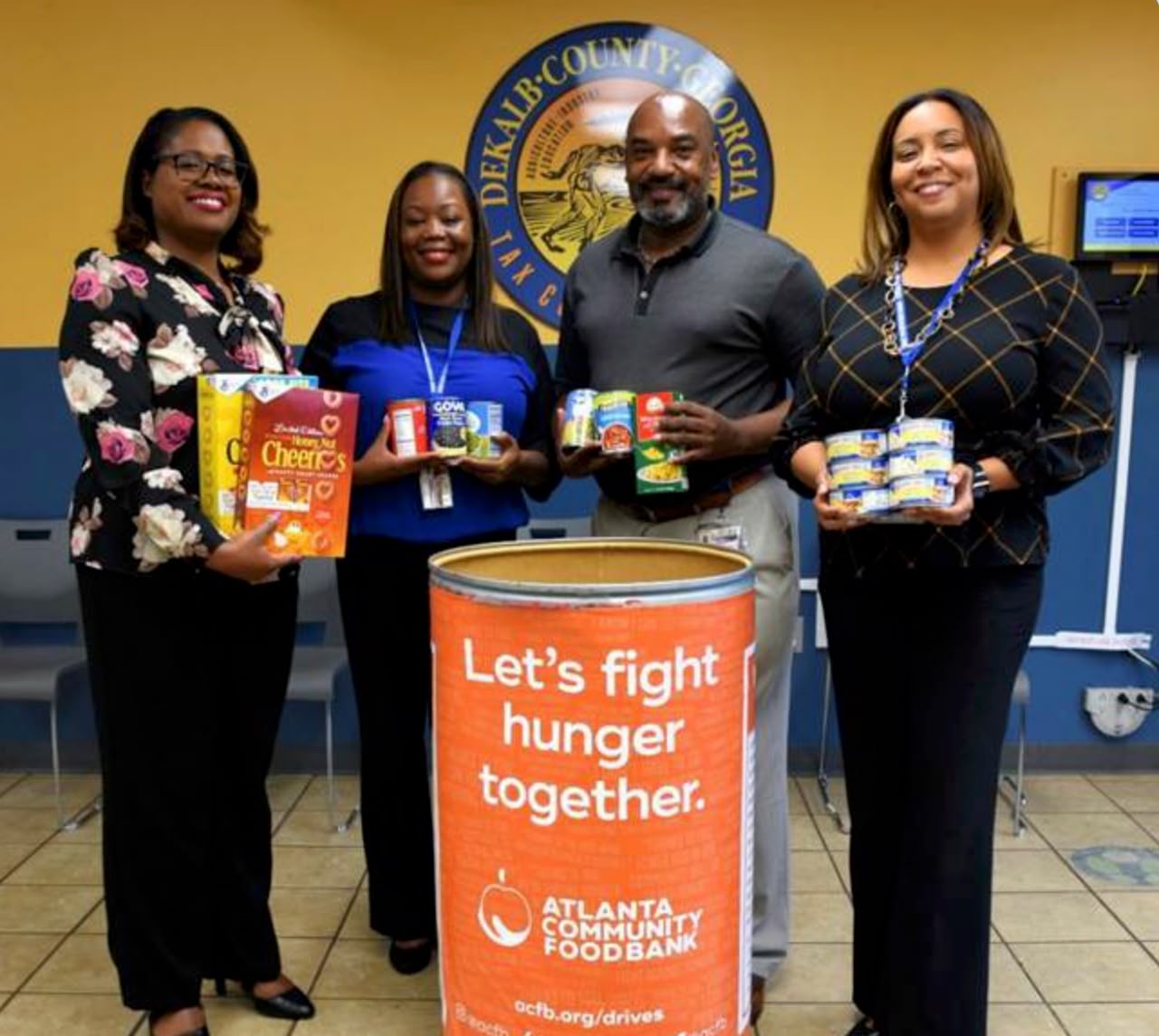 DeKalb County Tax Commissioner’s Office hosts annual holiday food drive until Nov. 20