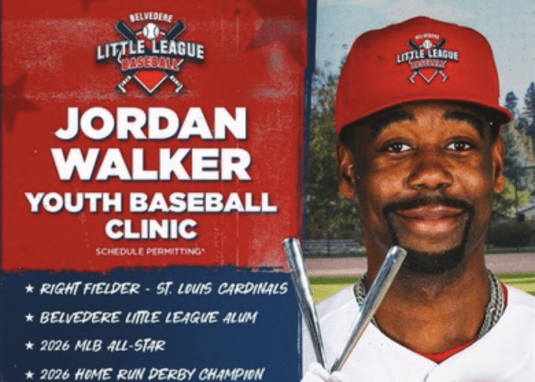 St. Louis Cardinals’ Jordan Walker returns to DeKalb County for youth baseball clinic Oct. 24