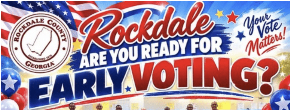 Day 3: Rockdale County voter turnout climbs to 6,622